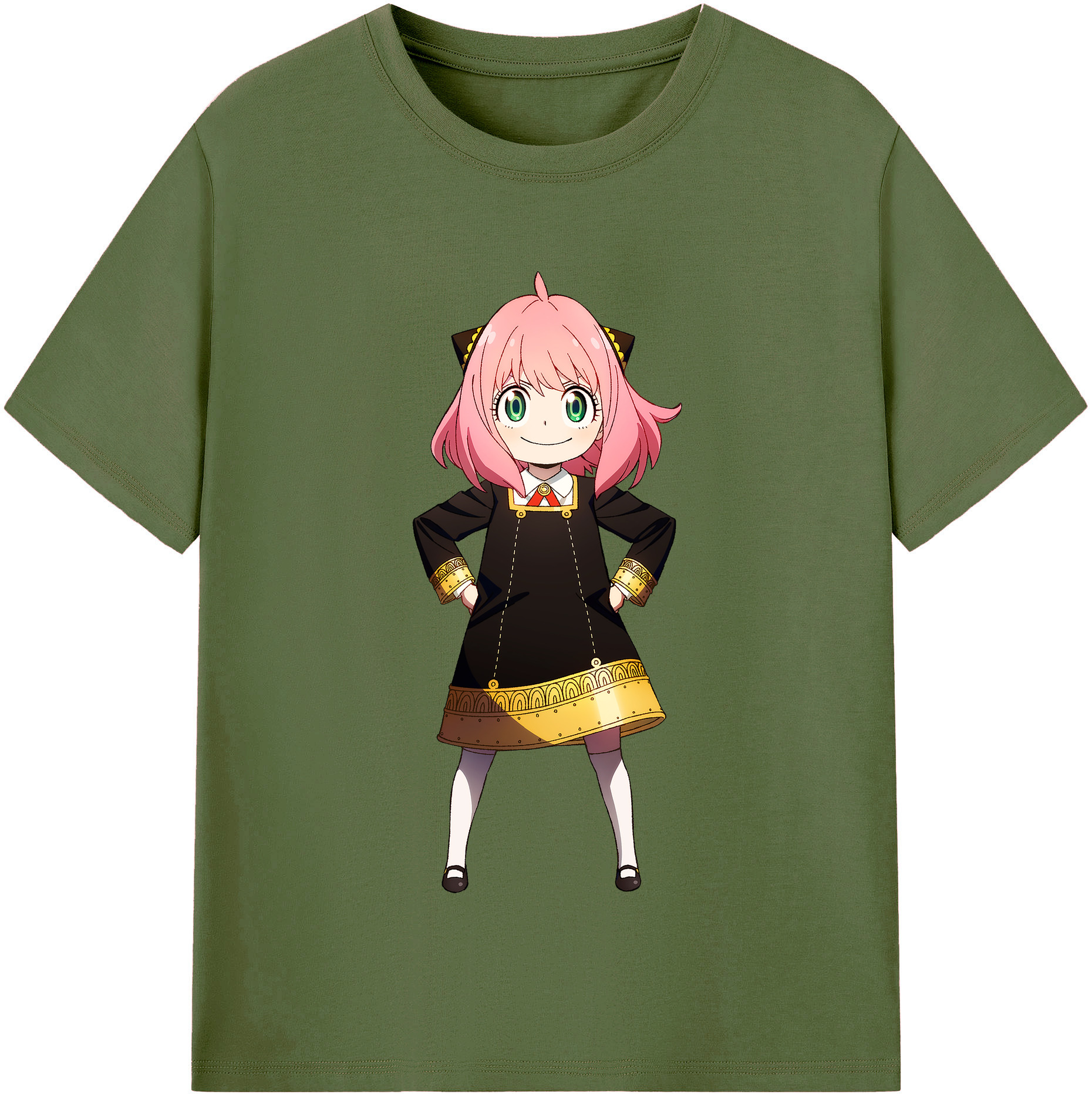 （画像用） SPY×FAMILY间谍家家酒 綿100％半袖Tシャツ（フロントプリント）